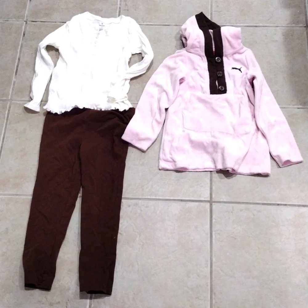 Old Navy, Puma & Maggie Set of 3 - 1 Pants, a Long Shirt & a Hoodie size 5T